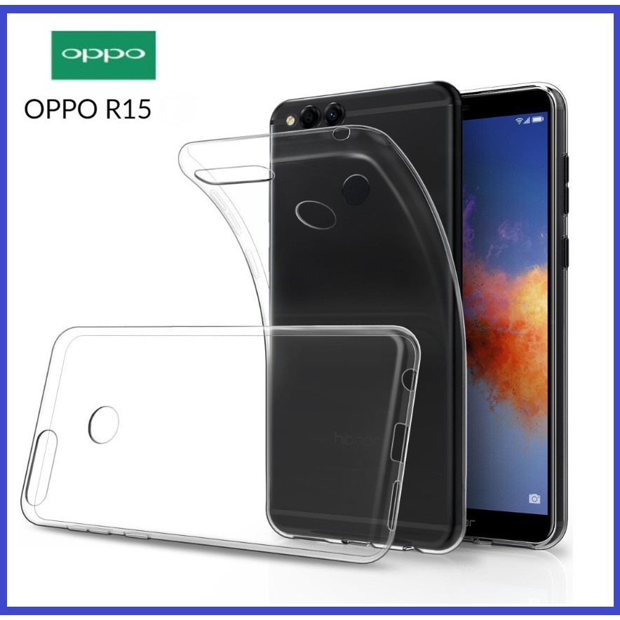 Ốp dẻo trong suốt Oppo R15 / Oppo R15 Pro trong suốt