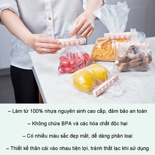Kẹp miệng túi - [Combo 10 chiếc]  Yoko Inochi