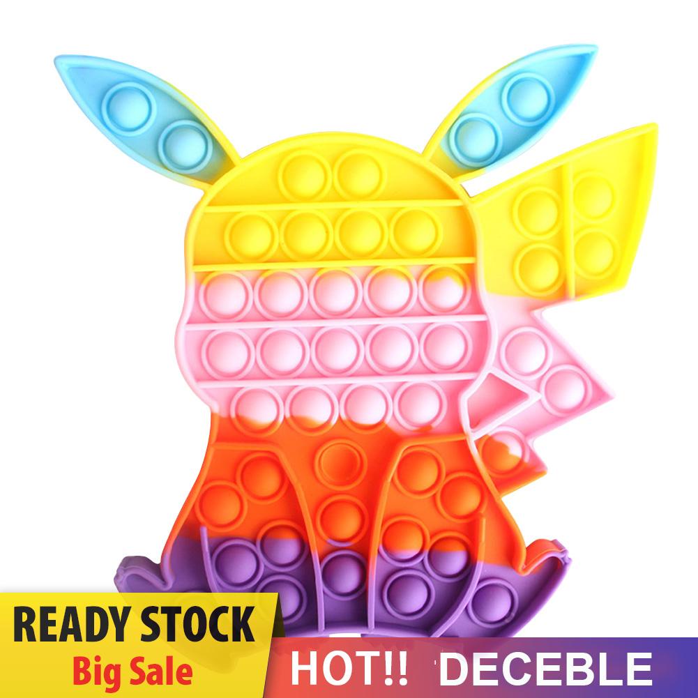 Đồ Chơi Silicone Tạo Bong Bóng Hình Hoạt Hình Giáo Dục Sớm Cho Bé