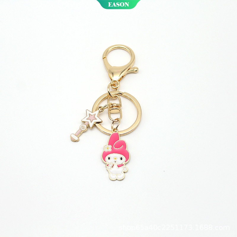 Móc Khóa Hợp Kim Hình Kuromi Melody Dễ Thương DIY