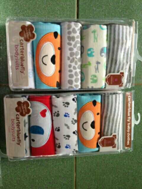 Sét 5 body cộc tay cho bé trai gái