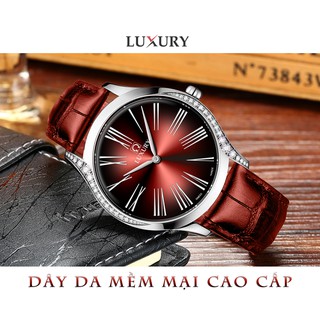 Đồng hồ Nữ LUXURY OME - Dây Da Thật Cao Cấp