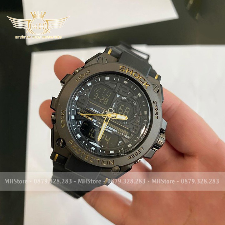 Đồng hồ thể thao nam Shock 8600 ⚡FreeShip⚡ Chống nước đa năng, Năng động, cá tính - Đồng hồ nam thể thao ⚡ BH 12 tháng