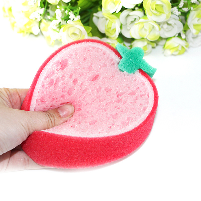 Mút rửa chén hình trái cây dùng làm sạch nhà bếp tiện dụng dễ thương