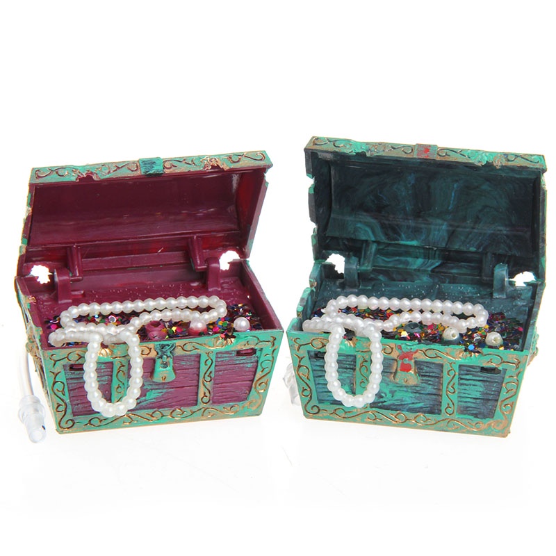 Phụ Kiện Trang Trí Hồ Cá Bằng Nhựa Kích Thước 2.4x1.8x1.7 Inch