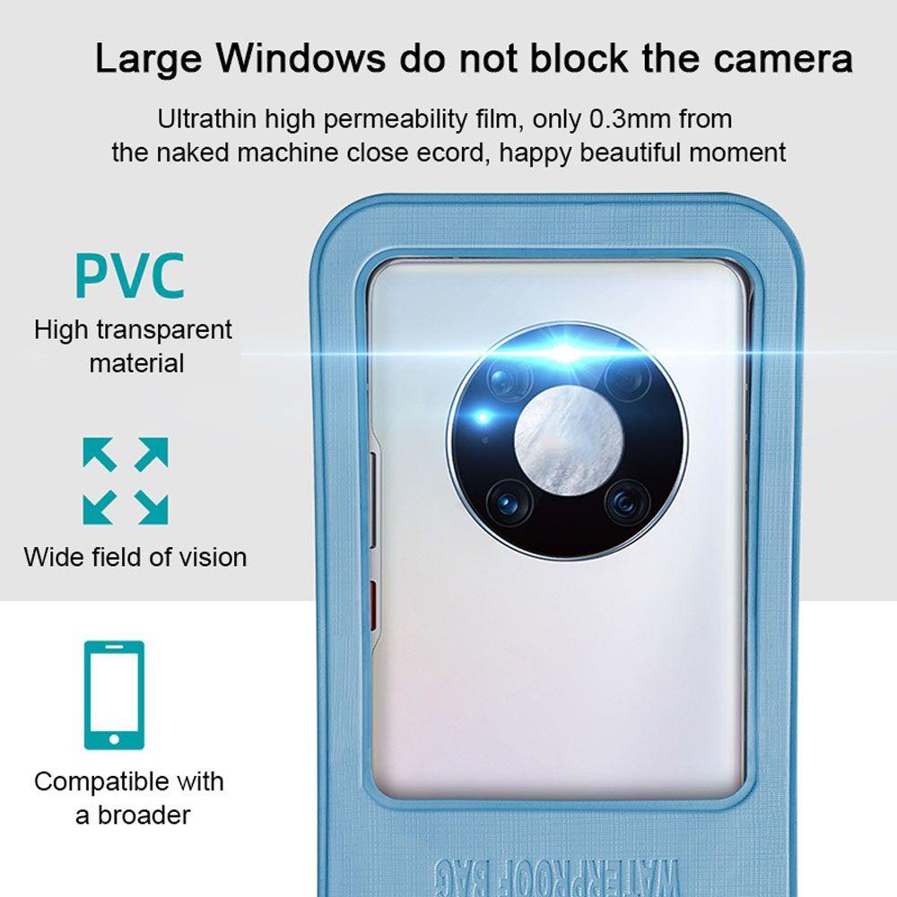 MALCOLM Túi Đựng Điện Thoại Chống Nước Màn Hình Cảm Ứng 7.2 inch