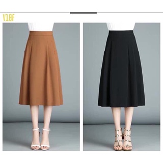 💋FREESHIP💋 Chân váy xếp ly túi cạnh .Size S M L. Sỉ 102k