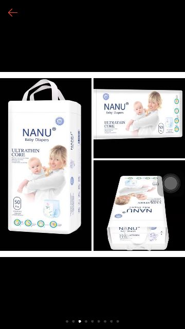 Bỉm Quần Xuất Nhật NANU Baby Combo 100M/100L/100Xl/100XXl/100XXXL