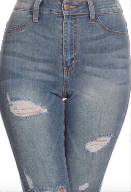 Quần jean BIGSIZE APblue