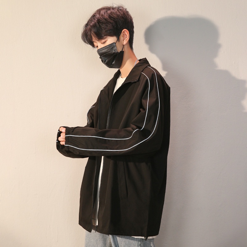 Set Đồ Thể Thao 1 Món Gồm Áo Khoác Tay Dài + 1 Quần Dài Thời Trang Cho Nam Giới