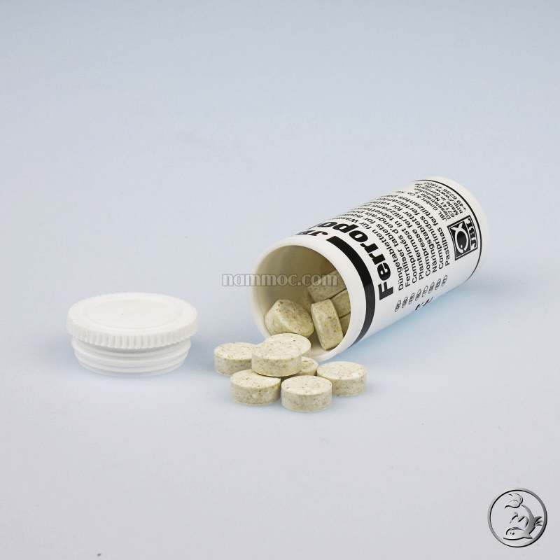 JBL - Ferropol Tabs [hộp 30v] | Phân Bón Tổng Hợp Cho Cây Thuỷ Sinh Dạng Viên Nén Tiện Lợi - Thả Trực Tiếp Vào Hồ