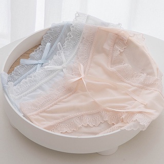 Quần lót lụa viền ren Quảng Châu