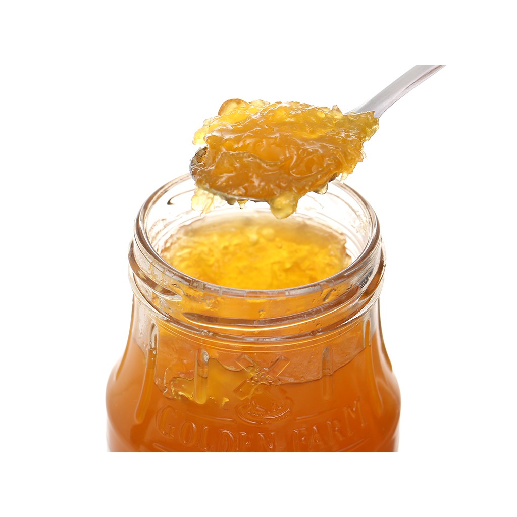 [450g] MỨT TRÁI THƠM (mứt dứa) [VN] GOLDEN FARM Pineapple Preserves (halal) (bph-hk)