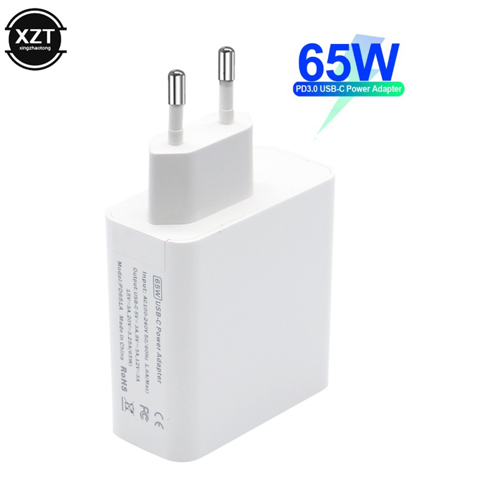 Bộ Sạc USB Loại C Tương Thích Với Microsoft Surface Pro 6 / 5 / 4 / 3 Go Book 15V / 12V / 65W / 45W PD