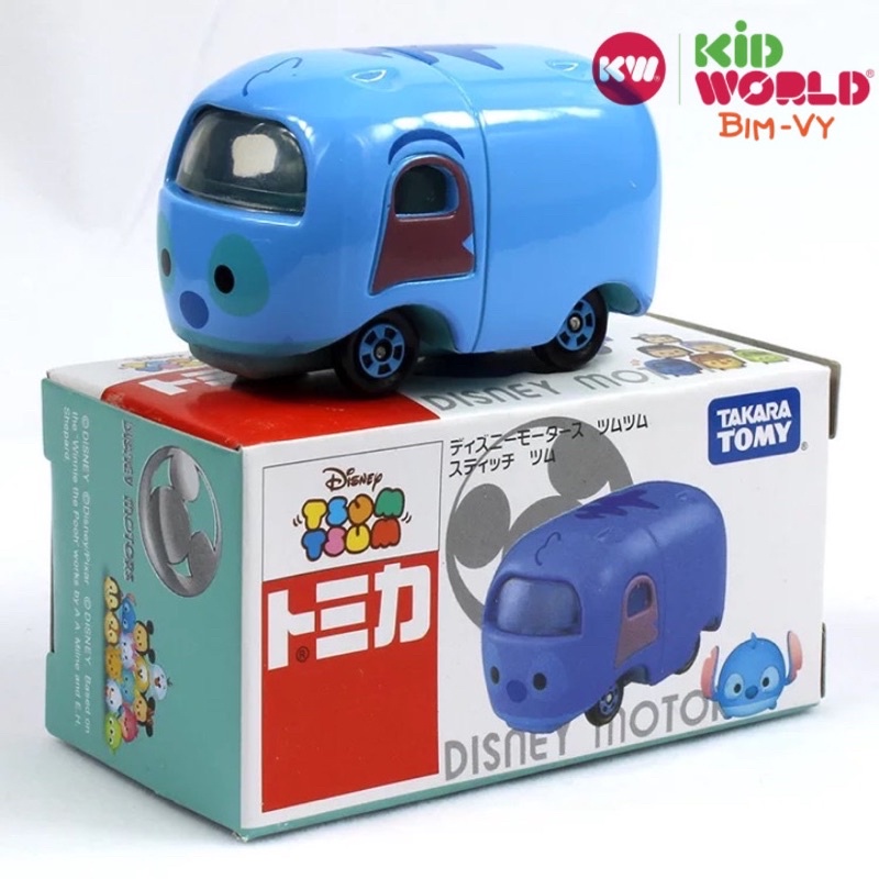 Xe mô hình Tomica Box Disney TsumTsum. Made in China. MS: 804.