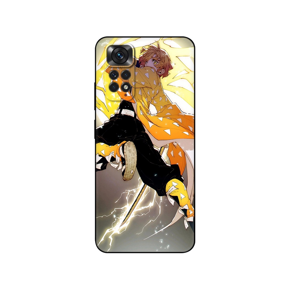 Ốp Điện Thoại Tpu Silicon Mềm Hình Demon Slayer Cho Xiaomi Redmi Note 11 Pro 5G 4G 11S POCO M4 X4 Pro 4G 5G