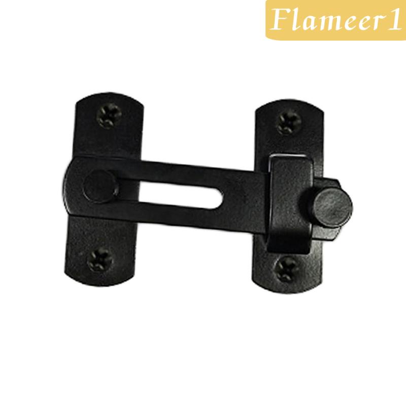 [Flameameer1] Chốt Then Chốt Cửa Phòng Ngủ Gia Đình Màu Đen