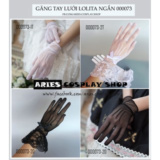 Găng tay lưới ren lolita ngắn (Aries cosplay shop)
