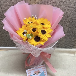 Hoa sáp hướng dương . Hoa hướng dương tặng tốt nghiệp