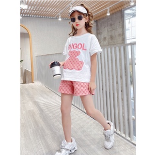 Bộ bé gái cotton
