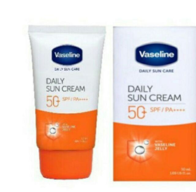 Kem chống nắng hằng ngày Vaseline hoặc nâng tone SPF 50++