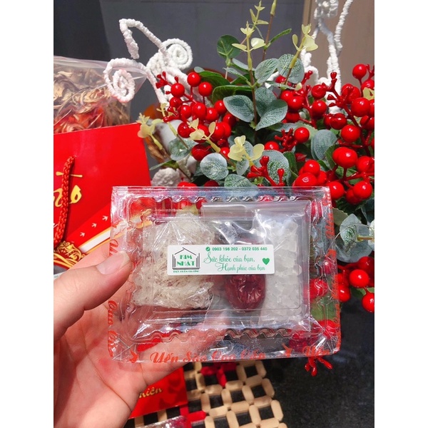 [YẾN SÀO KIM NHẬT] Combo 10 set yến táo hảo hạng, tặng hộp sang trọng