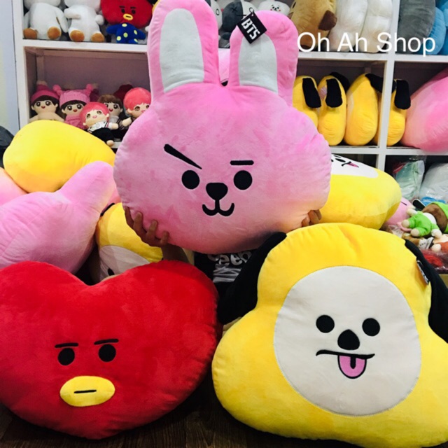 Gấu BT21 size 50x55cm Gối Ôm BT21