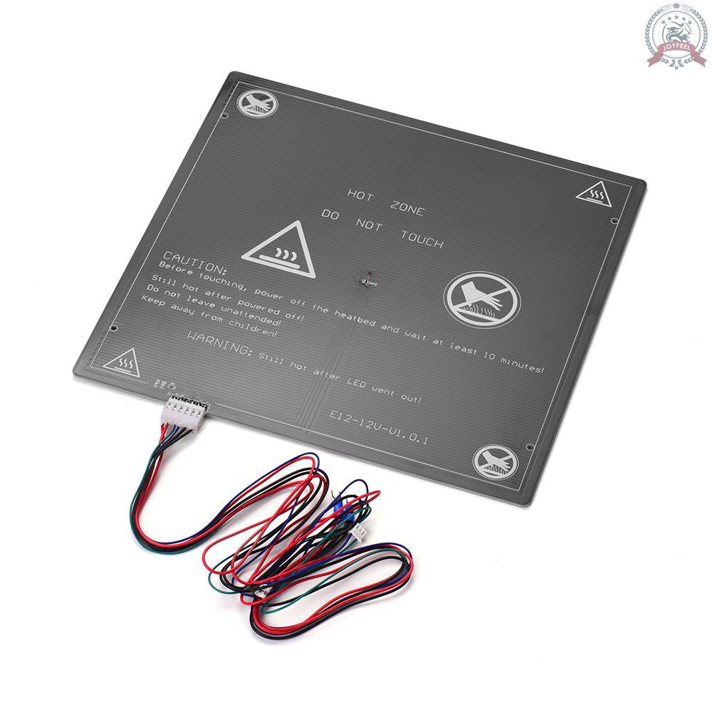 Đệm Nhiệt Bằng Nhôm Anet 12v 300x300 X 3mm Kèm Dây Cáp Cho Máy In 3d