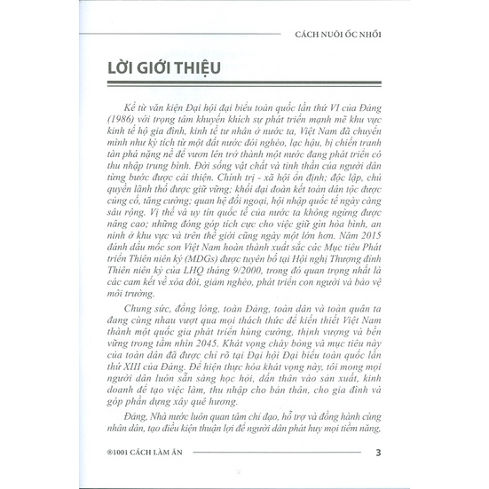 Sách - Cách Nuôi Ốc Nhồi (Ốc Bươu)