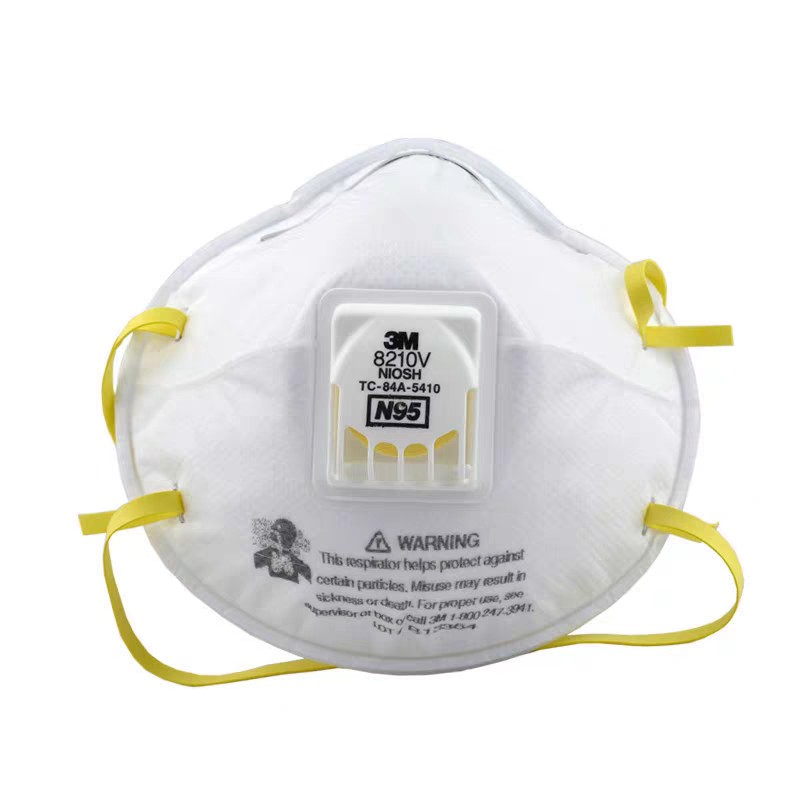 Khẩu trang 3M 8210V chống bụi min PM 2.5, khói bụi hoá học, than và Virus, vi khuẩn | BigBuy360 - bigbuy360.vn
