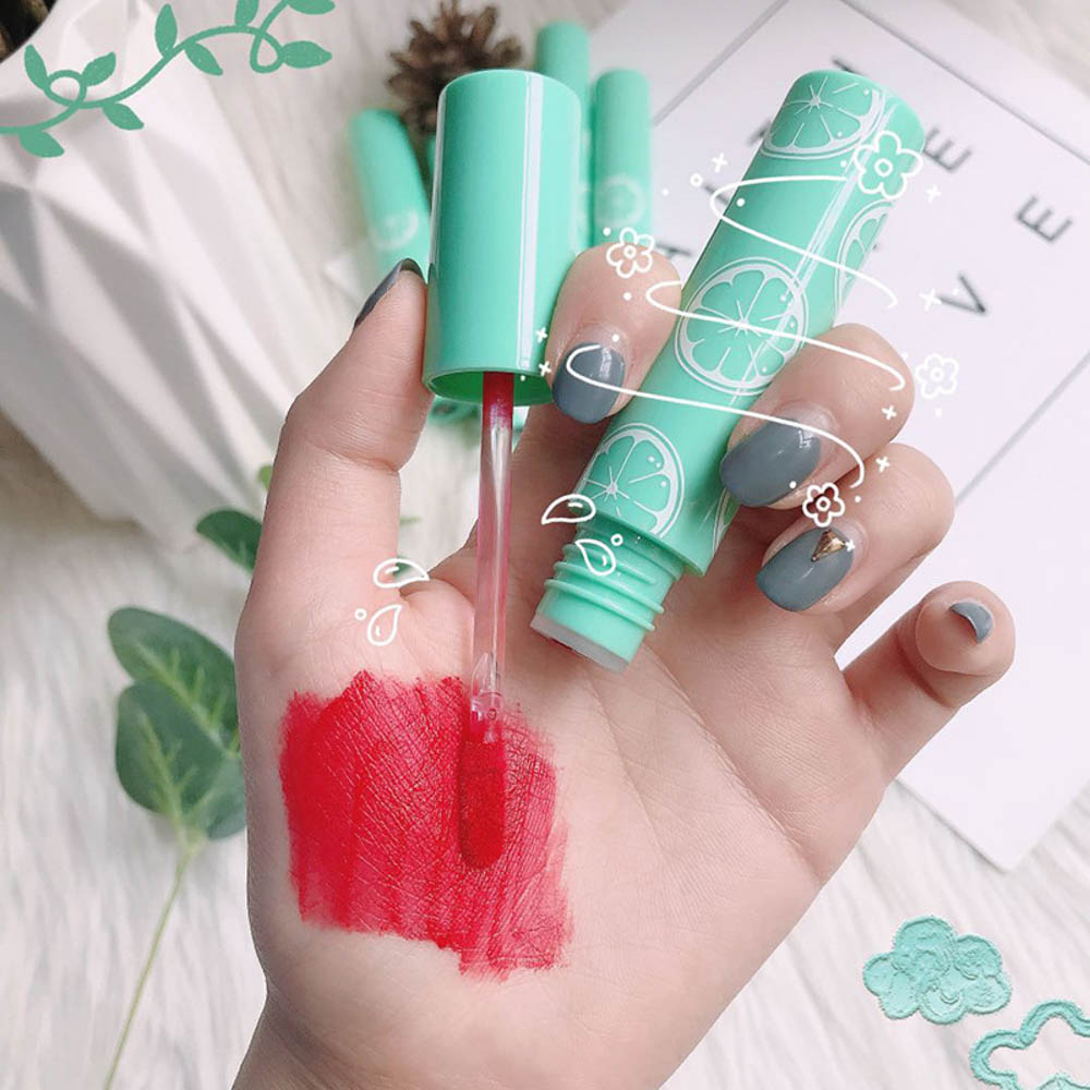 (Hàng Mới Về) Son Môi 6 Màu Tùy Chọn Chống Nước Lâu Trôi Dành Cho Nữ