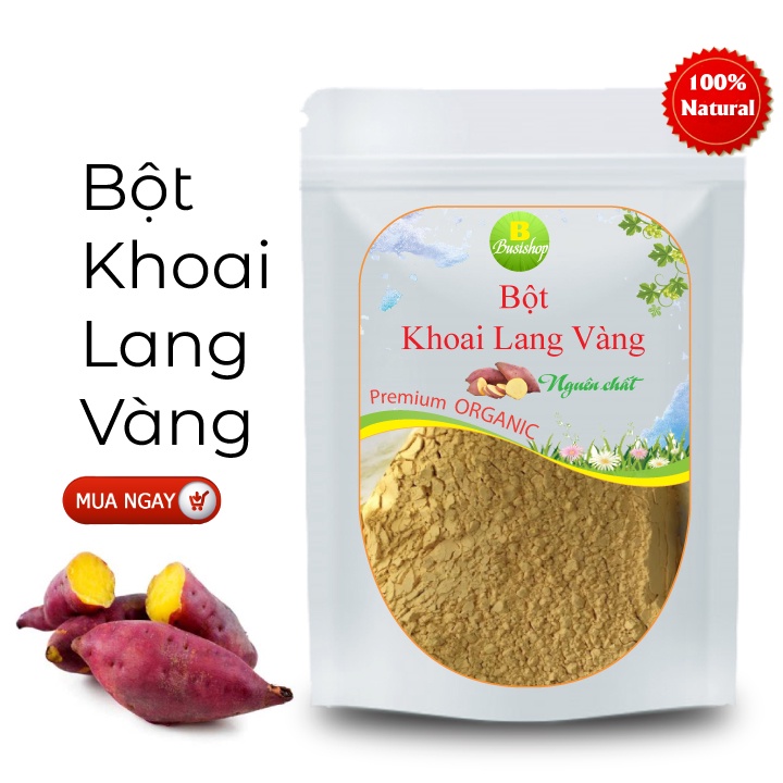 Bột khoai lang vàng nguyên chất 100g