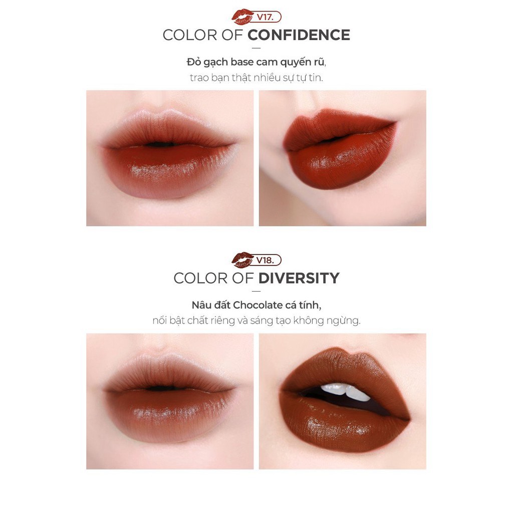 Son Kem Lì Merzy The First Velvet Tint version 3