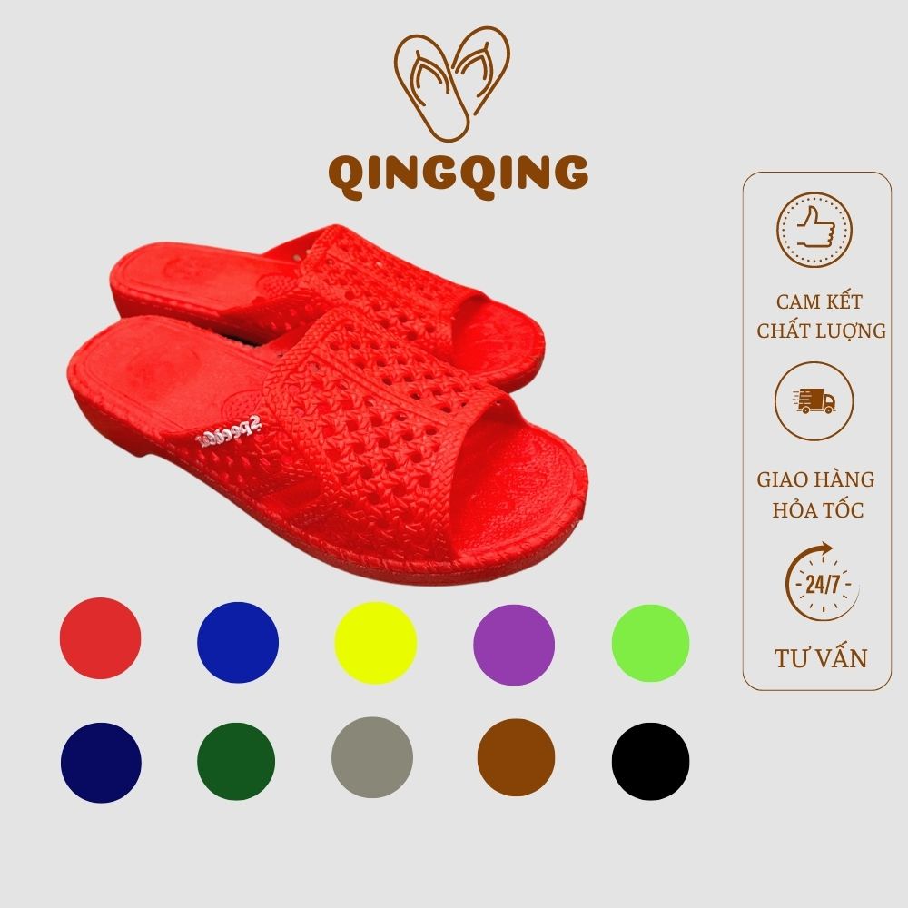 Dép tổ ong nhiều màu , nhựa PVC cao cấp, đế dày 3cm ,hàng VIỆT NAM chất lượng cao.