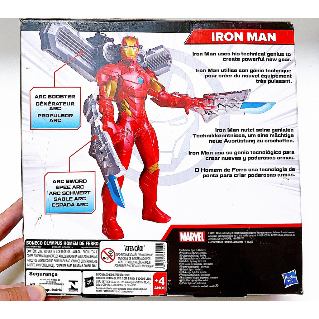 Mô hình Người Sắt kèm phụ kiện - Iron man - Marvel Super Heroes
