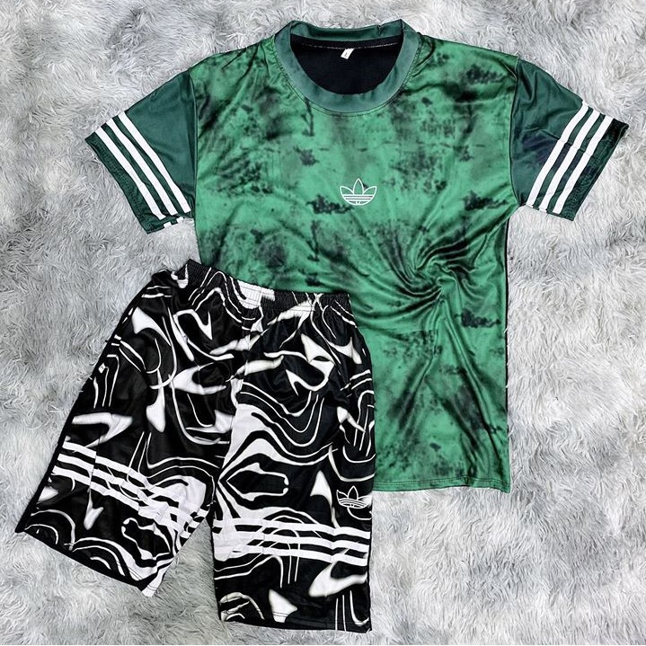 Bộ thun hè Nam Nữ , bộ quần áo đôi mặc nhóm họa tiết in 3D cực đẹp | BigBuy360 - bigbuy360.vn