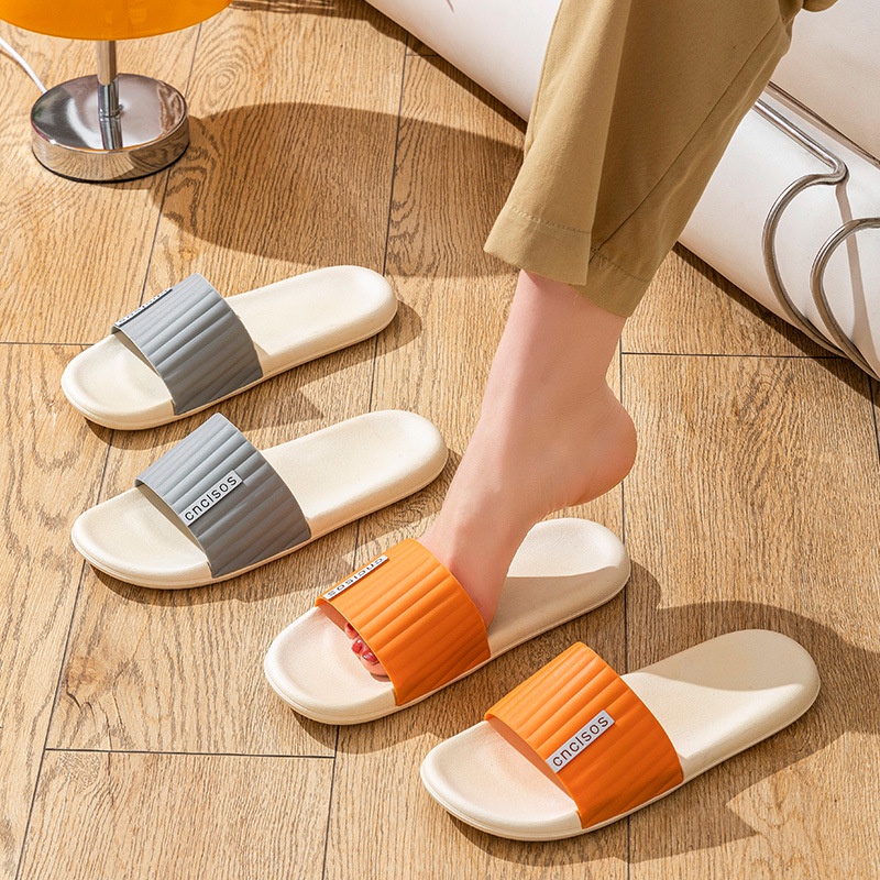 Dép nam nữ ullzang CNCLSOS quai ngang thời trang unisex,dép đi trong nhà,đế cao su non đi cực êm A103 CUTE ACCESSORIES