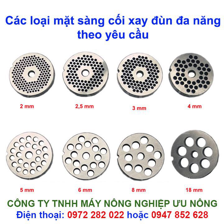 Máy xay thịt - Xay Cua - Xay Cá -  Xay xương - Đùn cám đa năng Cối 10