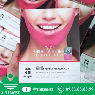 [Date luôn mới] Mặt Nạ V Line AVAJAR Perfect V Lifting Premium Mask