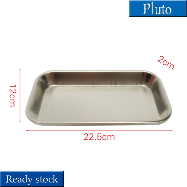 Khay chữ nhật đựng đồ y tế bằng inox tiện dụng