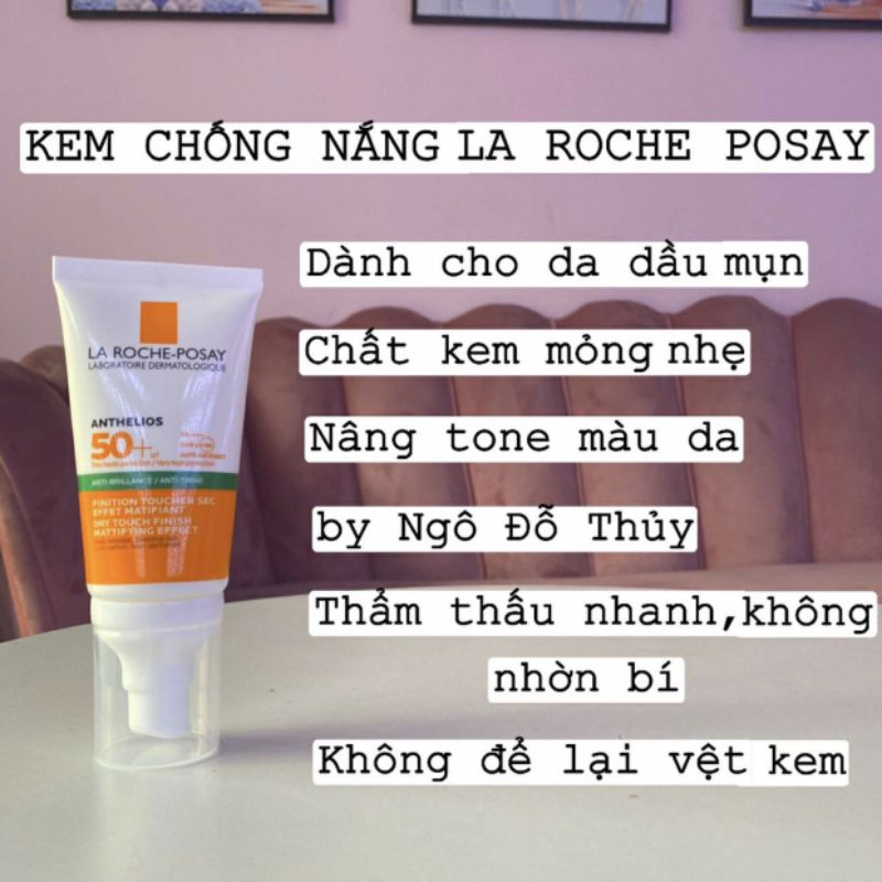 Kem Chống Nắng LA ROCHE kiểm soát bóng nhờn & bảo vệ da