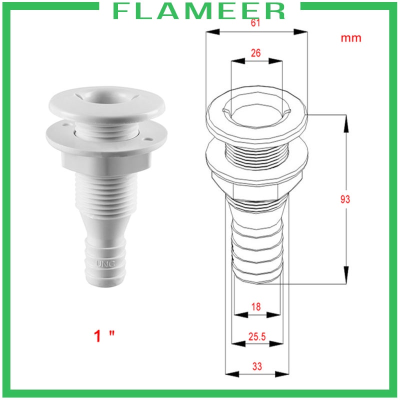 Đầu nối tàu thuyền 3/4 Inch~1-1/2" | BigBuy360 - bigbuy360.vn