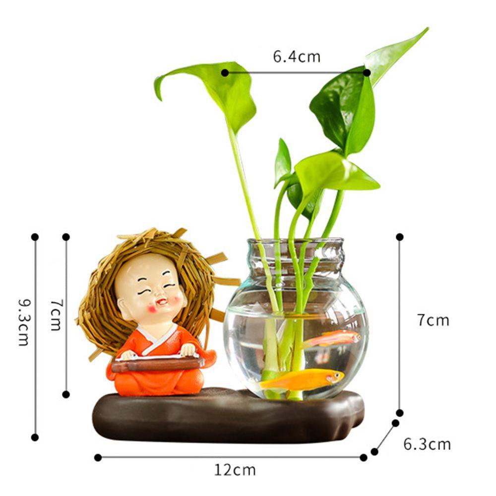 Chậu Trồng Cây Thủy Canh Nhỏ Để Bàn Trang Trí Nhà Cửa