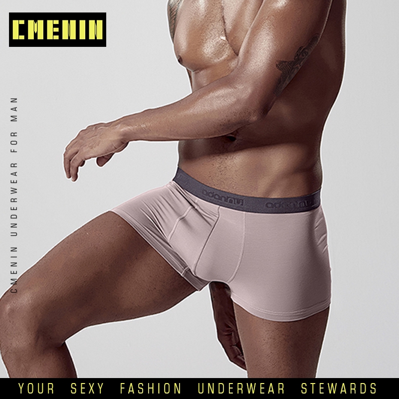 Quần Boxer ADANNU bằng cotton thời trang gợi cảm thoáng khí cho nam