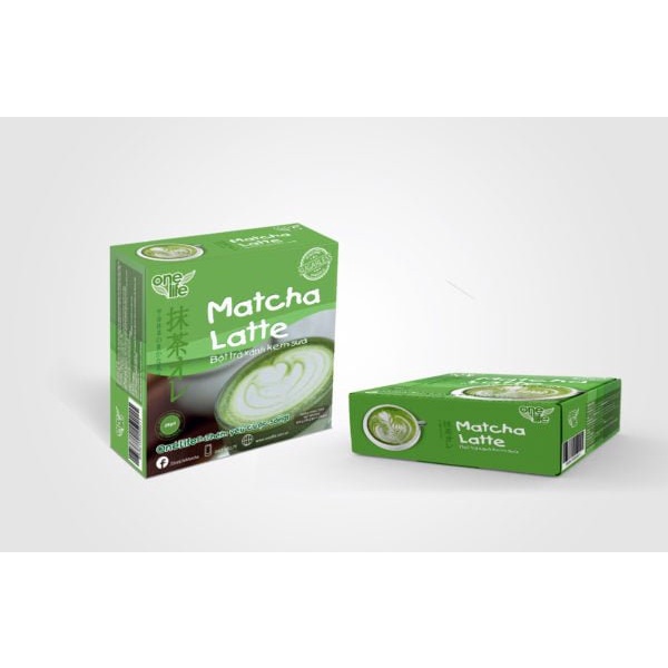 Nguyên Liệu Làm Trà Sữa Bột Matcha Latte ONELIFE thơm ngon béo bùi