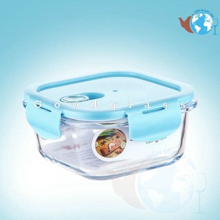 Hộp đựng thức ăn 520ml dùng được lò viba