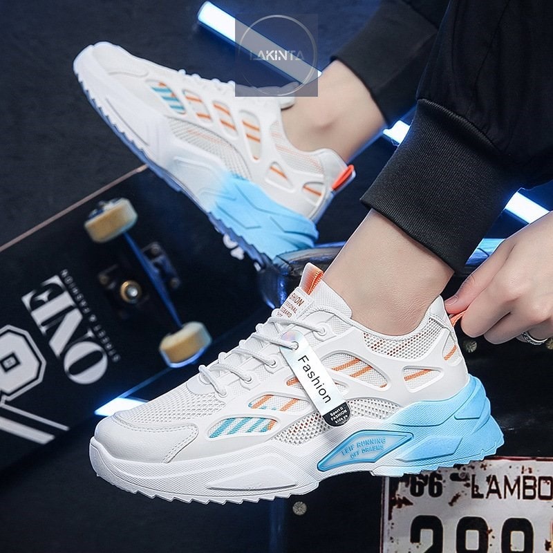 Giày nam sneaker giày thể thao nam hàn quốc hai màu giá rẻ đẹp G222