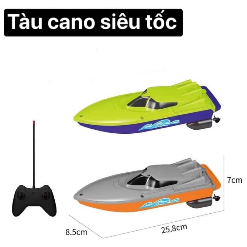 Tàu Cano điều khiển mẫu mới 2023