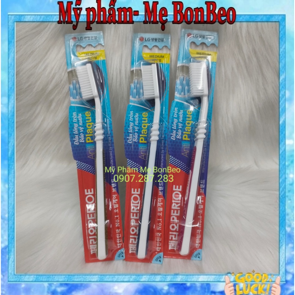 Bàn chải đánh răng LG Perioe Anti Plaque (Hàn Quốc)