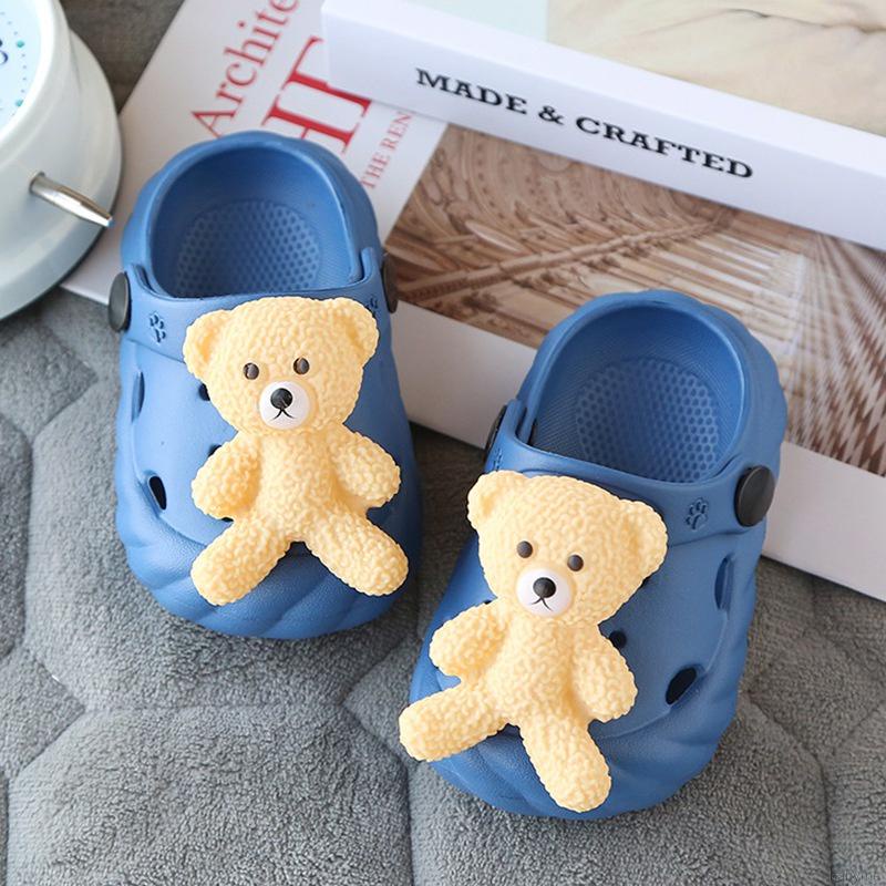 Dép đi trong nhà chống trượt chống sốc thiết kế dễ thương dành cho trẻ nhỏ